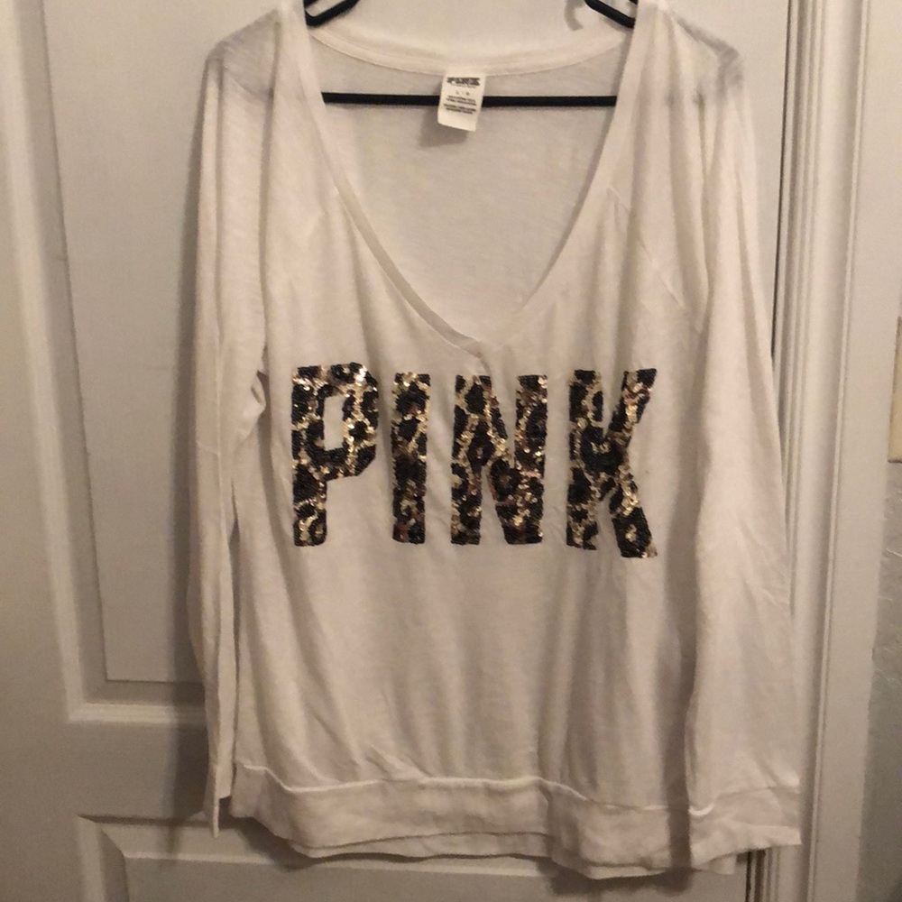 Pink Victoria’s Secret shirt